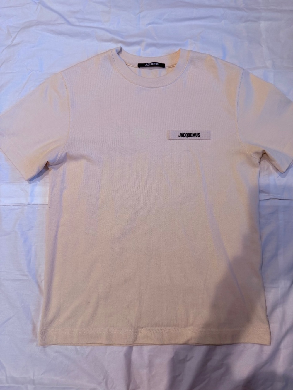 JACQUEMUS Cream t-Shirt